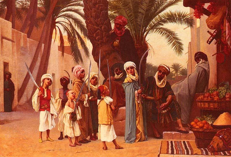 Gustave Boulanger A Tale of 1001 Nights Germany oil painting art